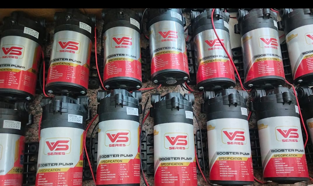 RO booster pumps supplied by V Drop